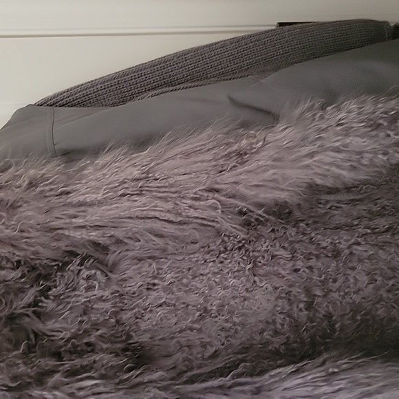 Reversible Mixed Media Coat w/ Removable Sleeves - Picture 9 of 15